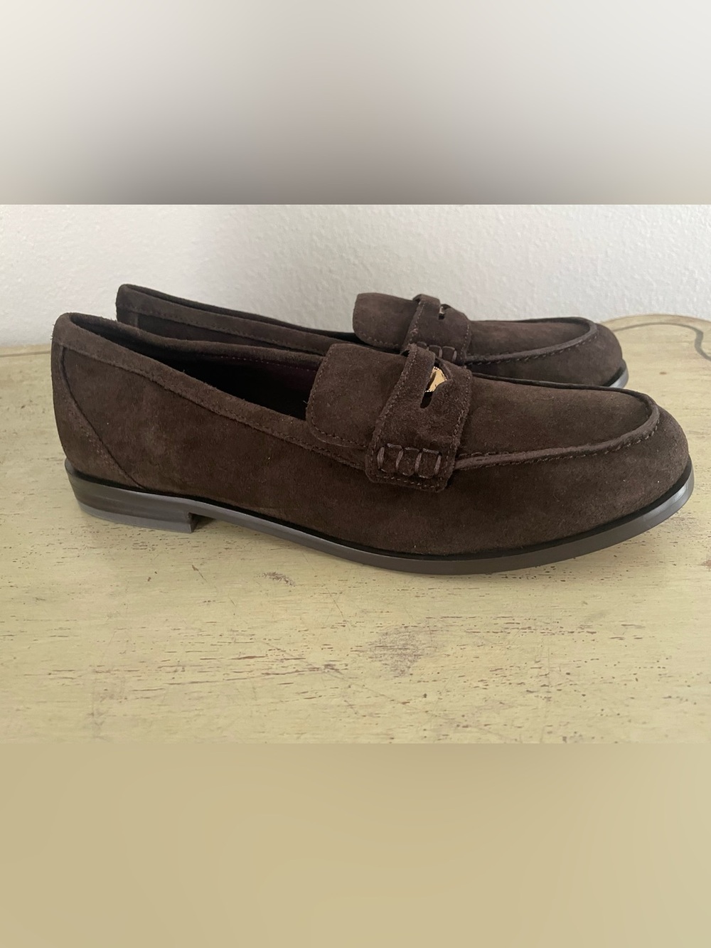 Madewell The Grayson Penny Loafer in Dark Carob Size 10 M NWOB $178 NX648 - Picture 8 of 11